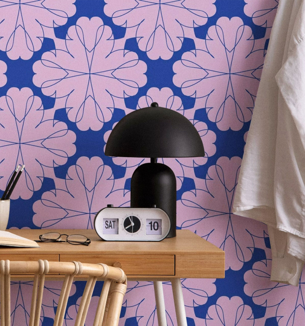 Wallpaper - Daisy Dreams Blue